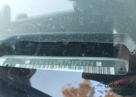 2007 Chevrolet Tahoe Ltz из США, поврежденный, VIN 1GNFC13087R129426